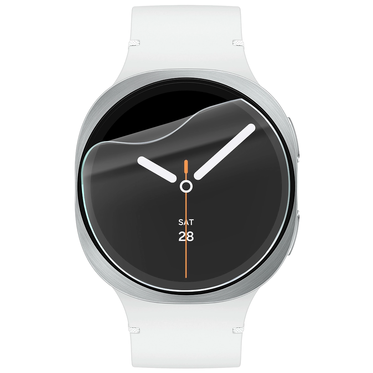 Folia hydrożelowa Bizon Watch Film HydroFlex do Samsung Galaxy Watch 8 / 7 / FE / 6 / 5 / 4 40 mm na zegarku