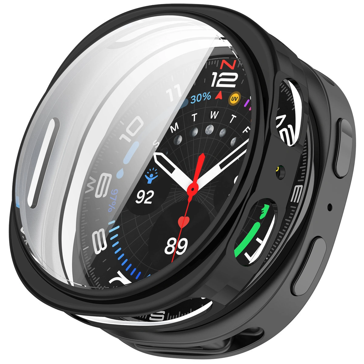 Front oraz tył Bizon Case Watch Felipe dla Galaxy Watch 8 44 mm