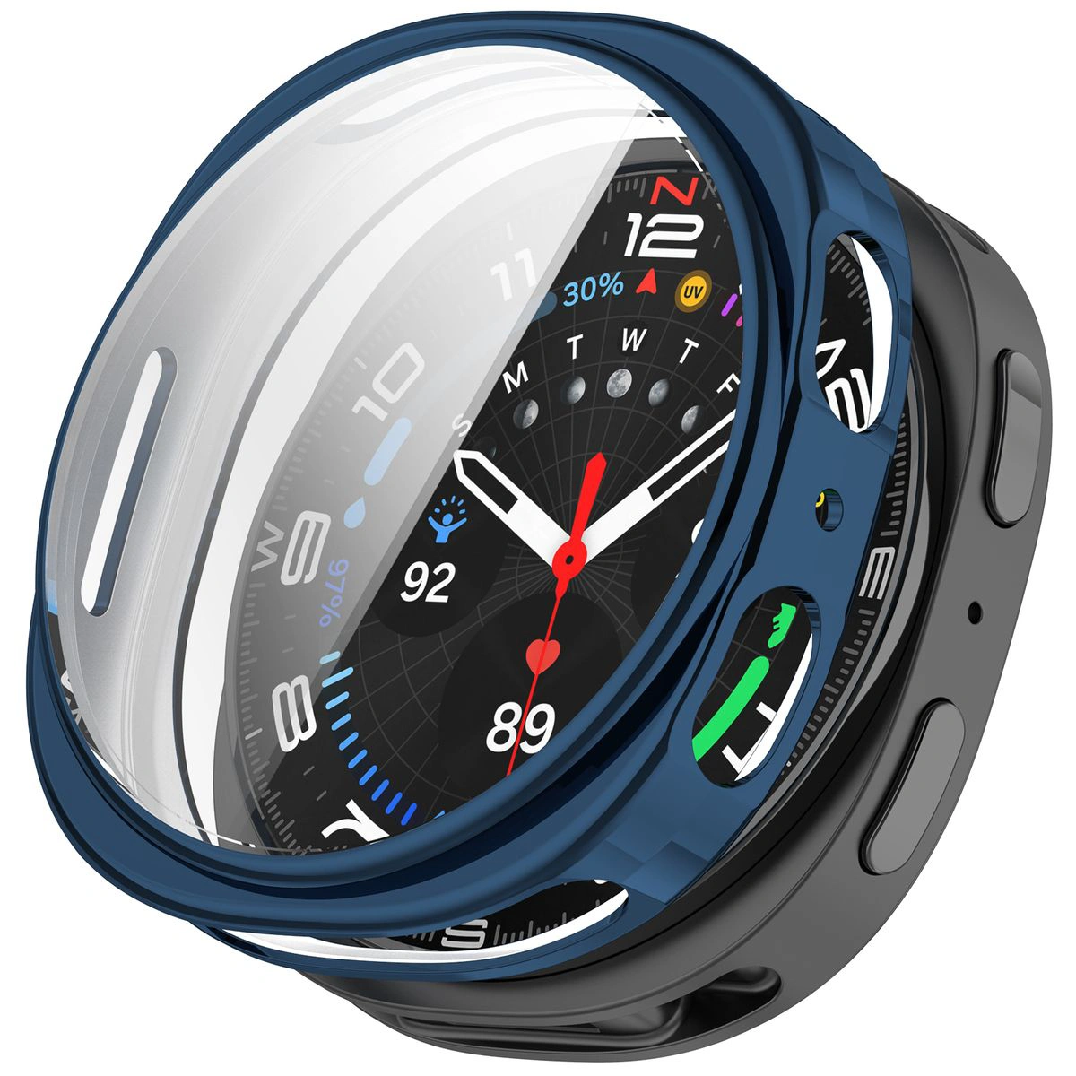 Front oraz tył Bizon Case Watch Felipe dla Galaxy Watch 8 44 mm