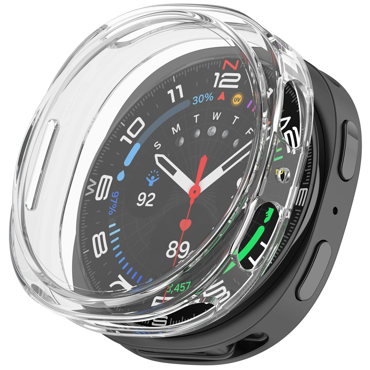 Front oraz tył Bizon Case Watch Felipe dla Galaxy Watch 8 44 mm
