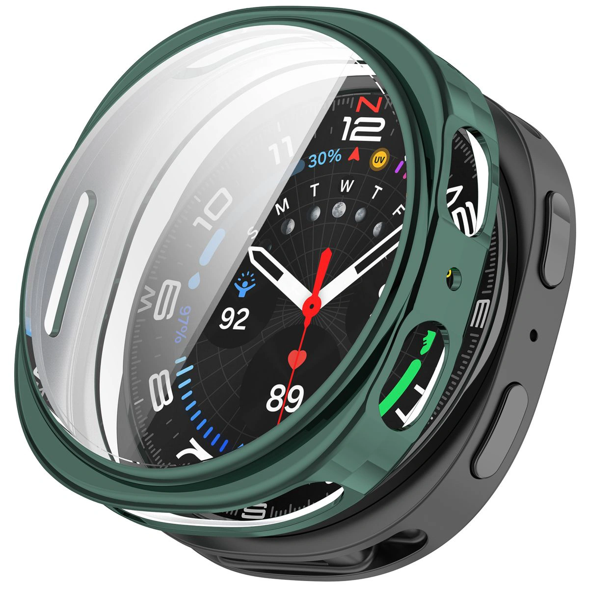 Front oraz tył Bizon Case Watch Felipe dla Galaxy Watch 8 44 mm