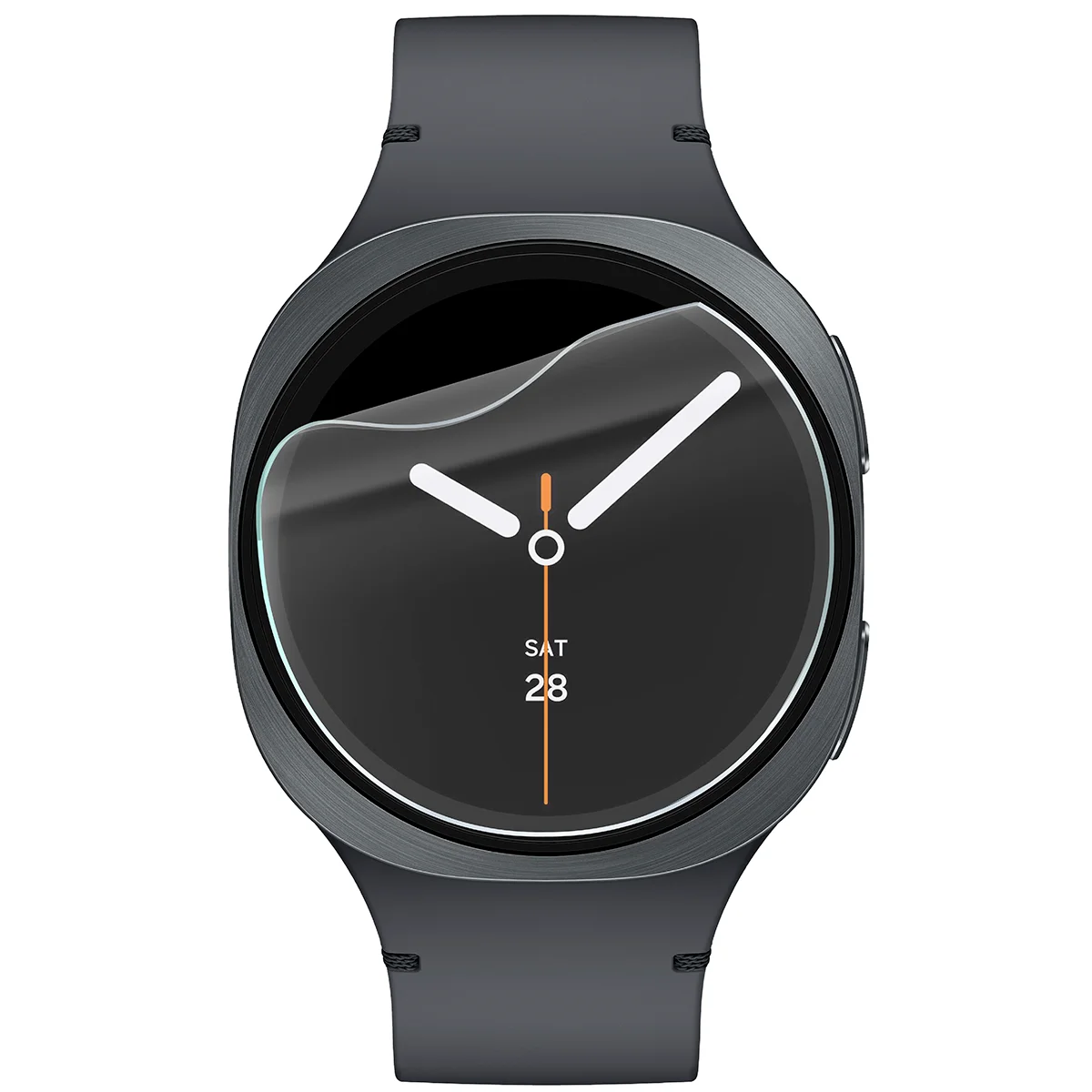 Folia hydrożelowa Bizon Watch Film HydroFlex do Samsung Galaxy Watch 8 / 7 / 6 44 mm na zegarku