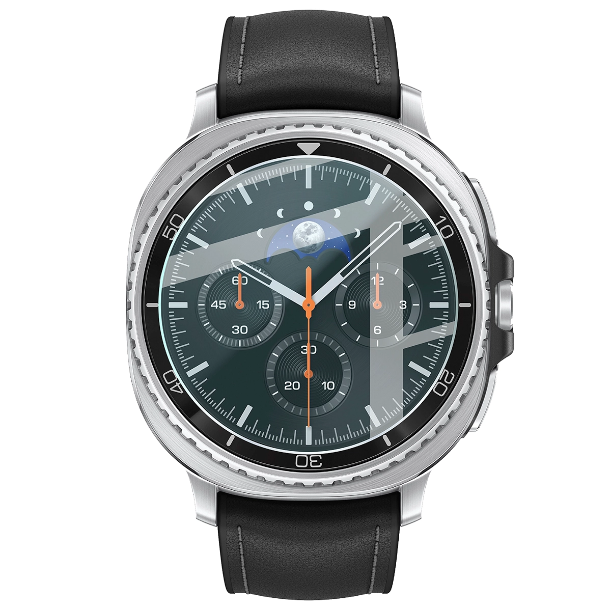 Wymiary szkła Bizon Glass Watch Clear do Samsung Galaxy Watch 8 Classic 46 mm