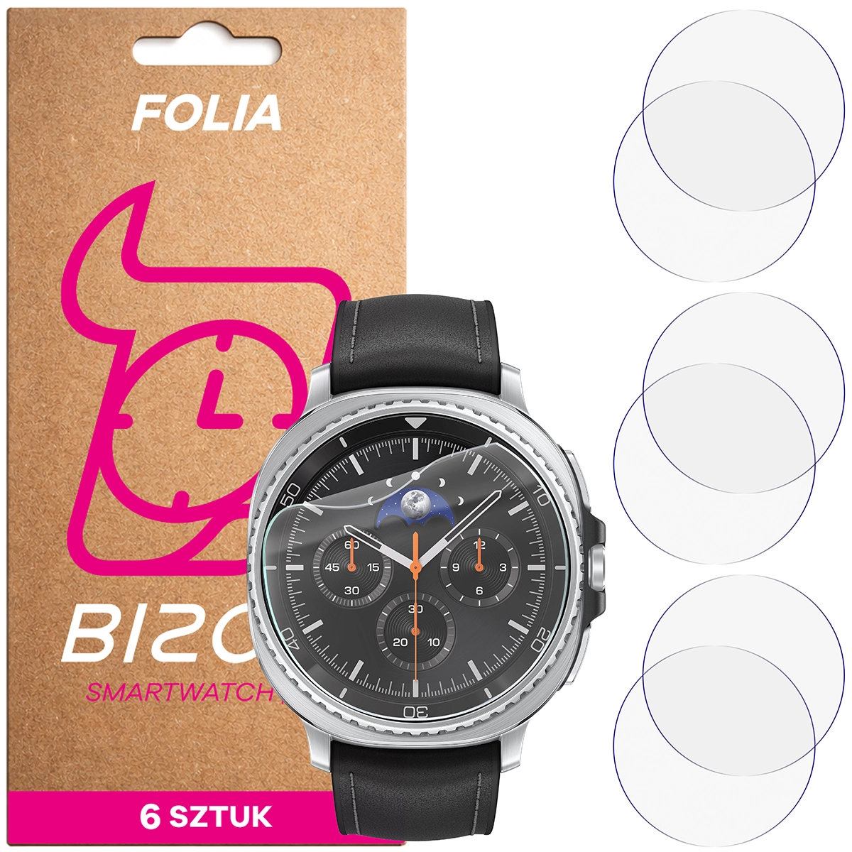Bison Hydrogel Film HydroFlex for Samsung Galaxy Watch 8 Classic 46 mm