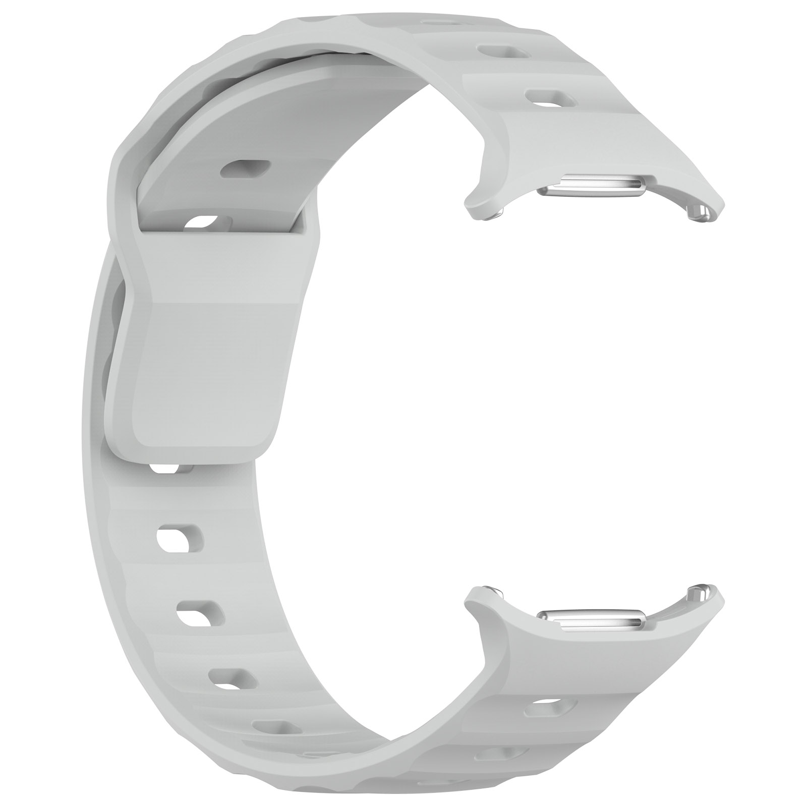 Metal clips of the Bizon Strap Watch Silicone