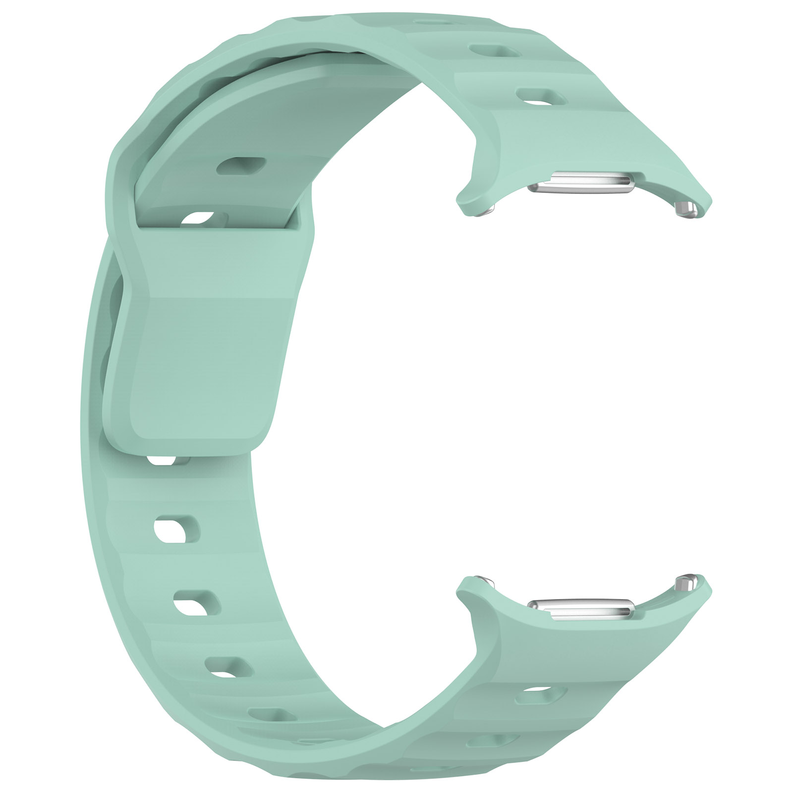 Metal fittings of the Bizon Strap Watch Silicone strap