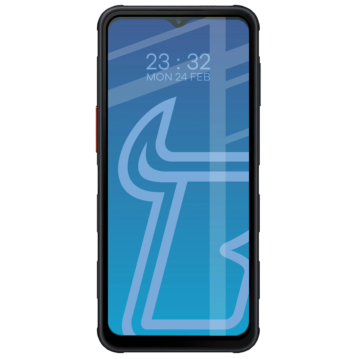 Szkło Bizon Glass Edge Duo do Samsung Galaxy XCover 7 Pro / Samsung Galaxy XCover 6 Pro na telefonie