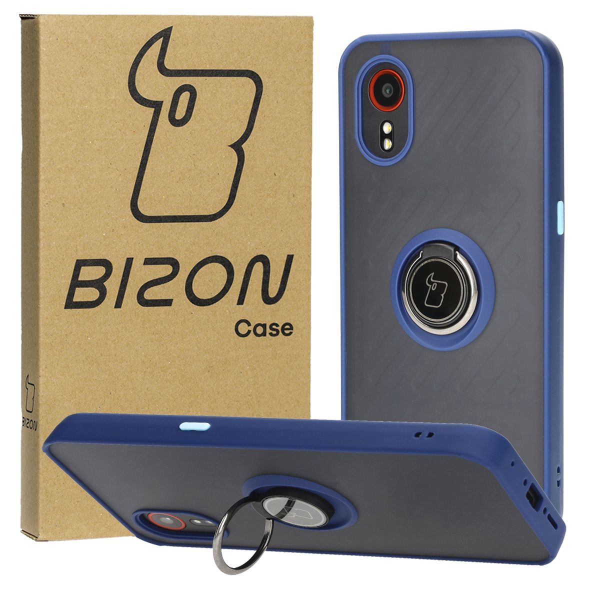 Case with Finger Holder Bizon Case Hybrid Ring for Samsung Galaxy Xcover7