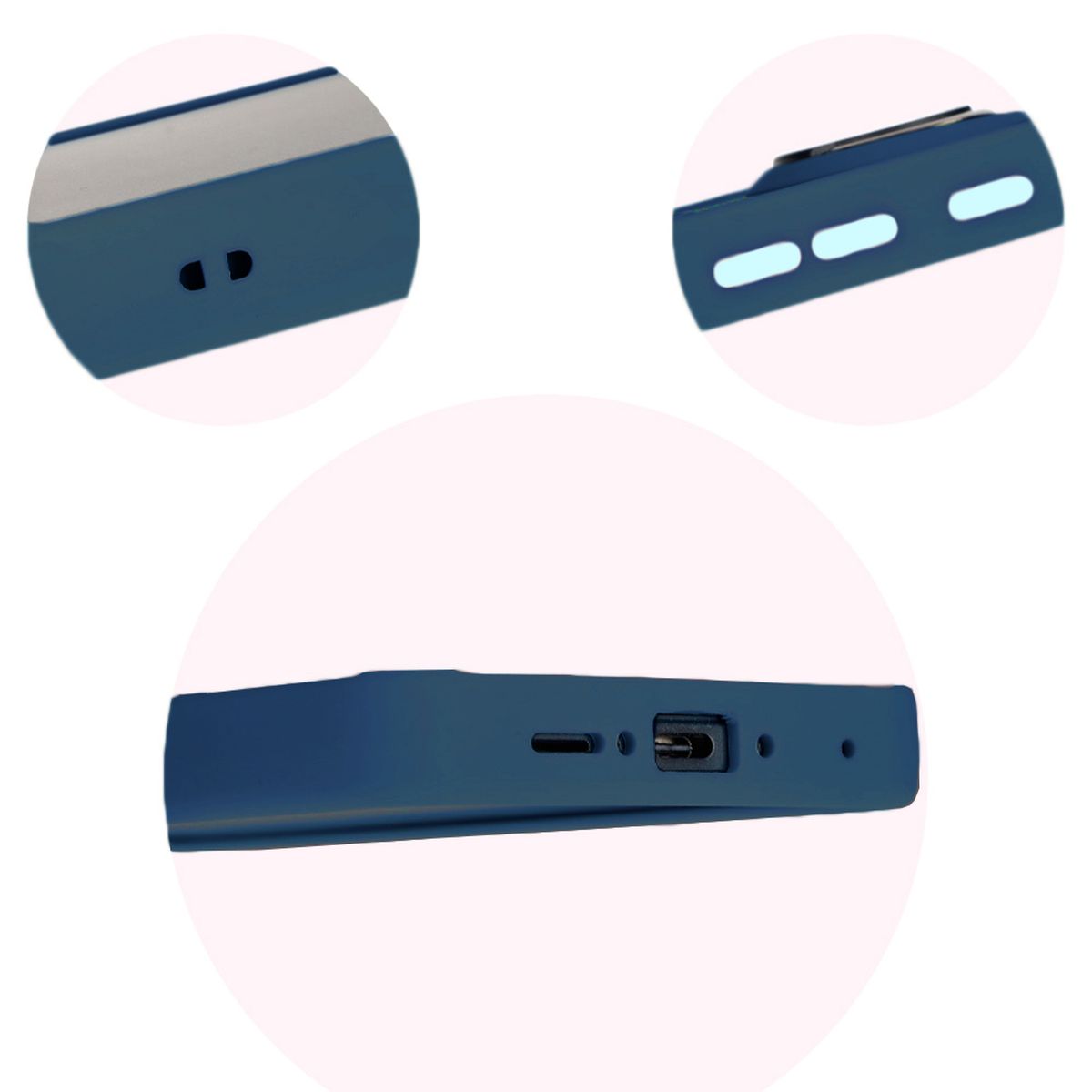 Precise cutouts, integrated covers, and strap cutout in Bizon Case Hybrid Ring