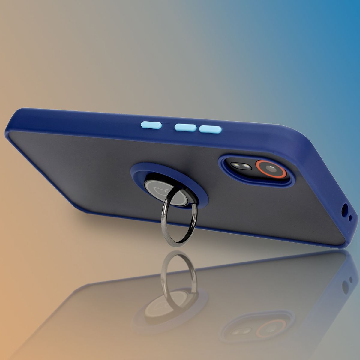 Holder as a stand in Bizon Hybrid Ring case