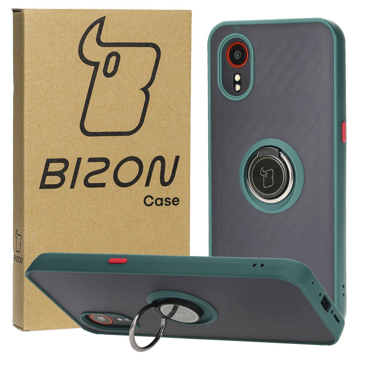 Case with Finger Grip Bizon Case Hybrid Ring for Samsung Galaxy Xcover7