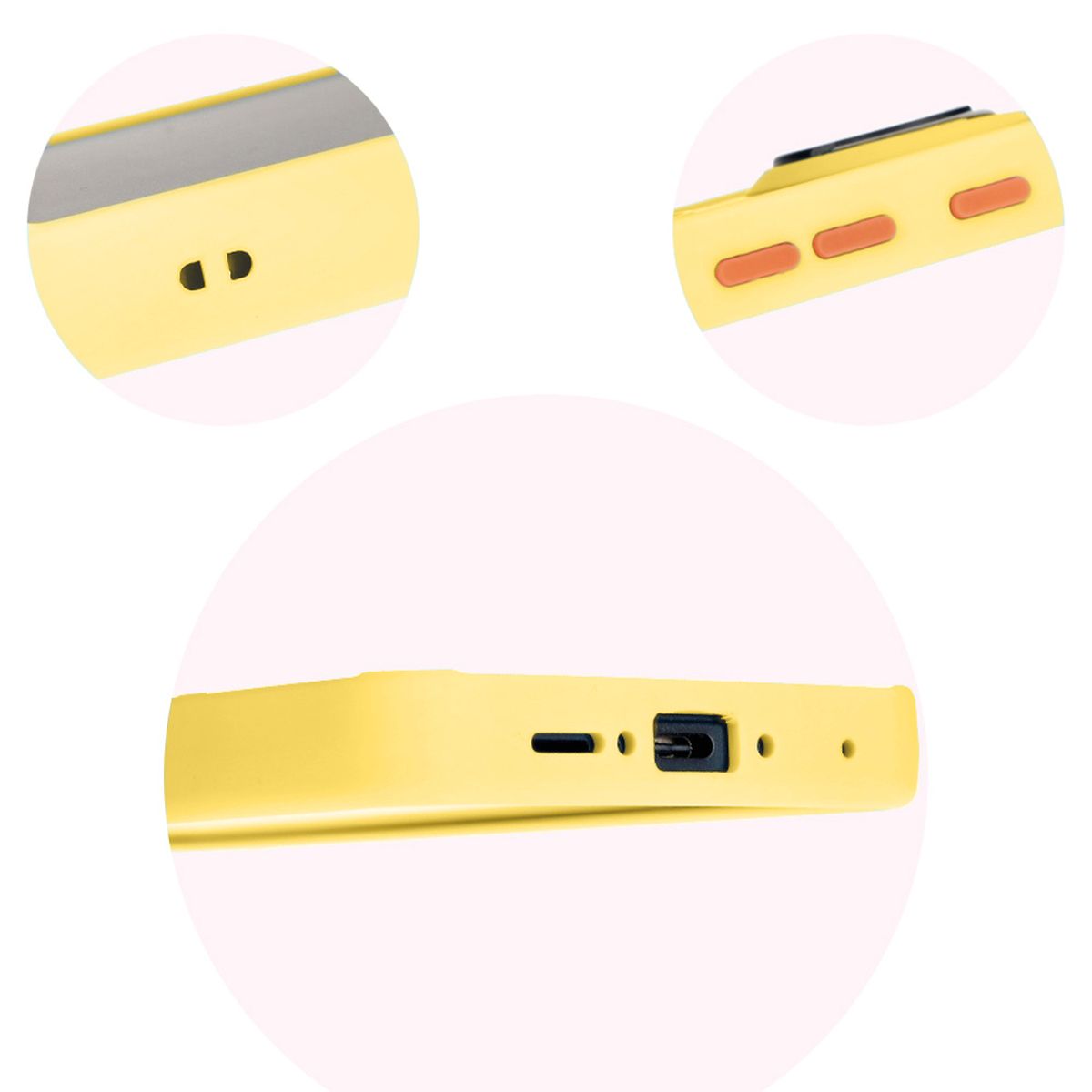 Precise cutouts, integrated covers, and lanyard cutout in Bizon Case Hybrid Ring