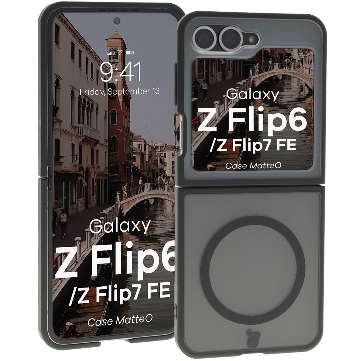 Husa mată Bizon Case MatteO pentru Samsung Galaxy Z Flip6