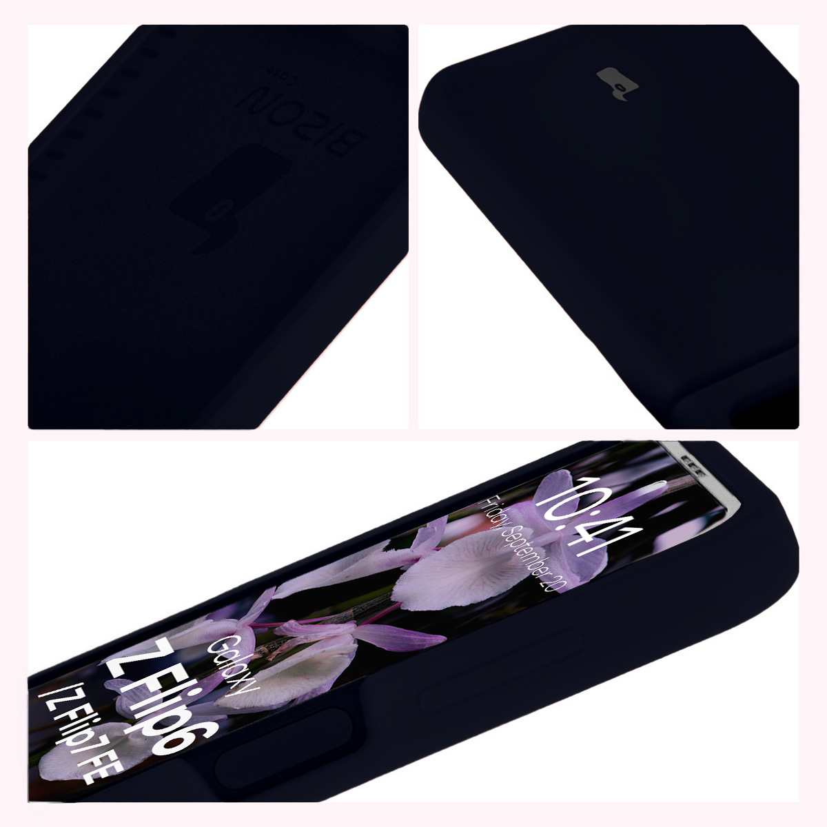 Bizon Soft Case construction: integrated covers, raised edges, and microfiber padding