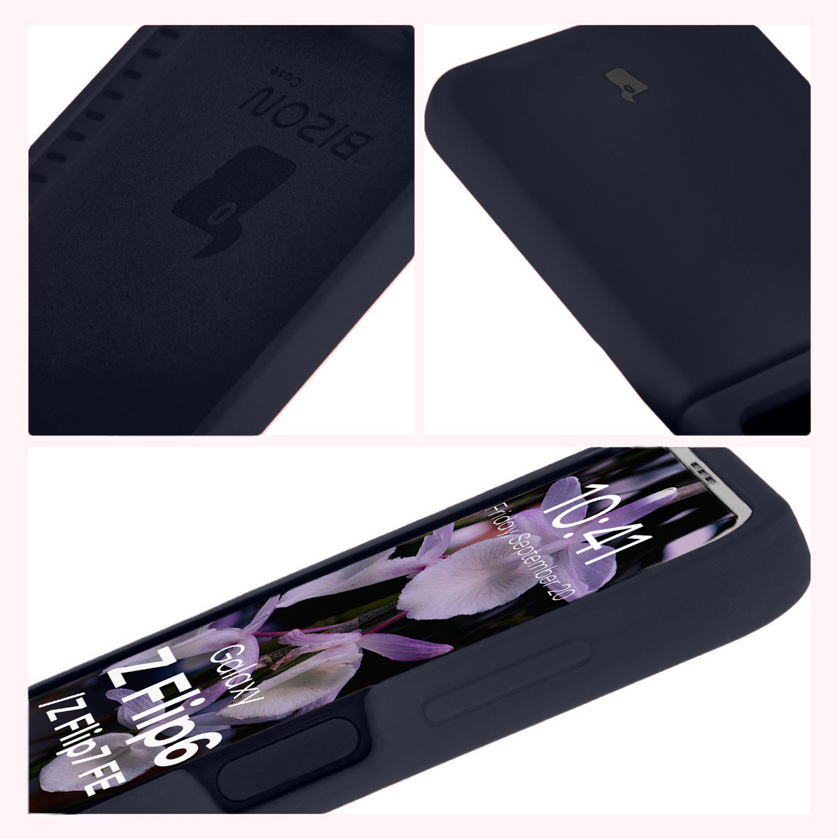 Bison Soft Case construction: integrated covers, raised edges, and microfiber lining