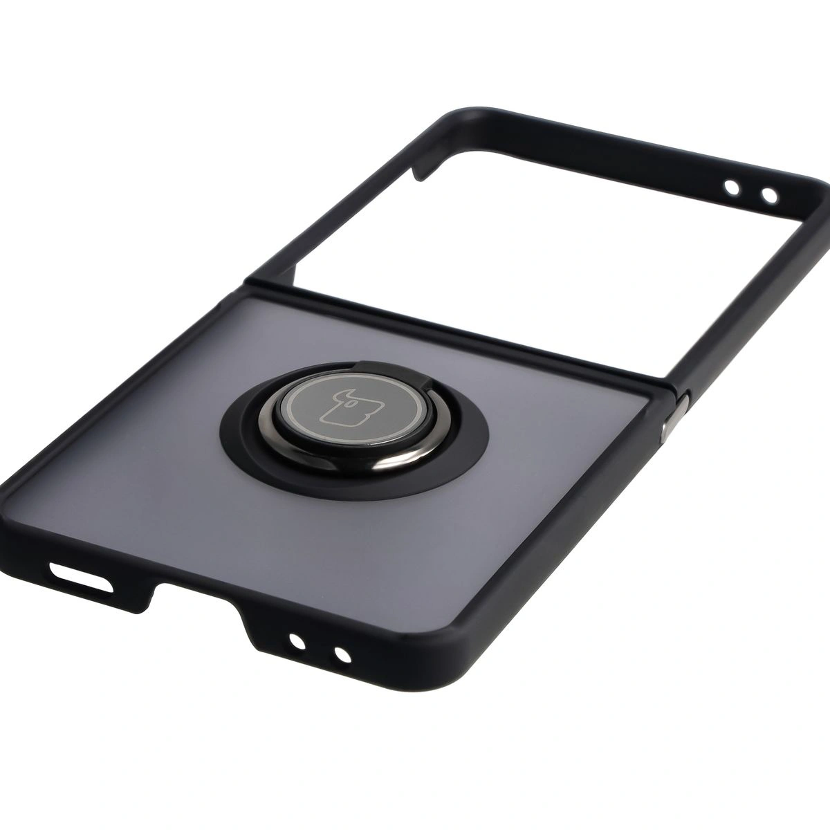 Precyzyjne wycięcia w etui Bizon Case Hybrid Ring do Galaxy Z Flip7