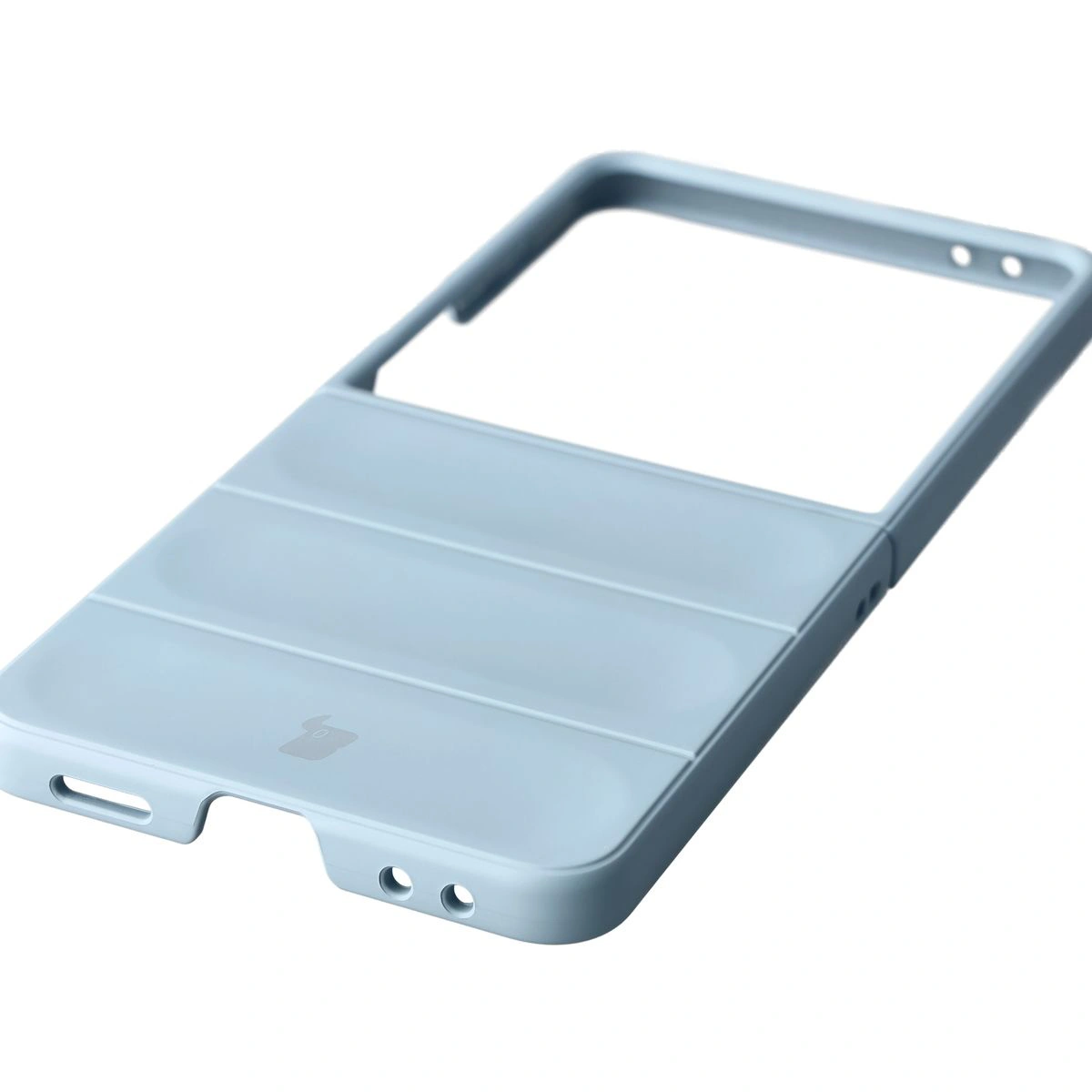 Präzise Aussparungen und Kompatibilität mit induktivem Laden im Bizon Case Tur für Galaxy Z Flip7