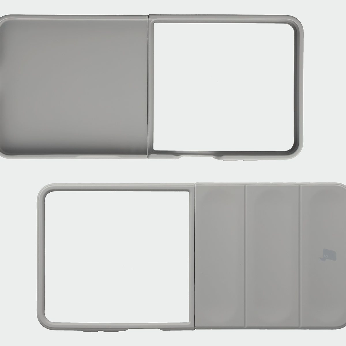 Engravings on the back and reinforced corners in the Bison Case Tur for Galaxy Z Flip8