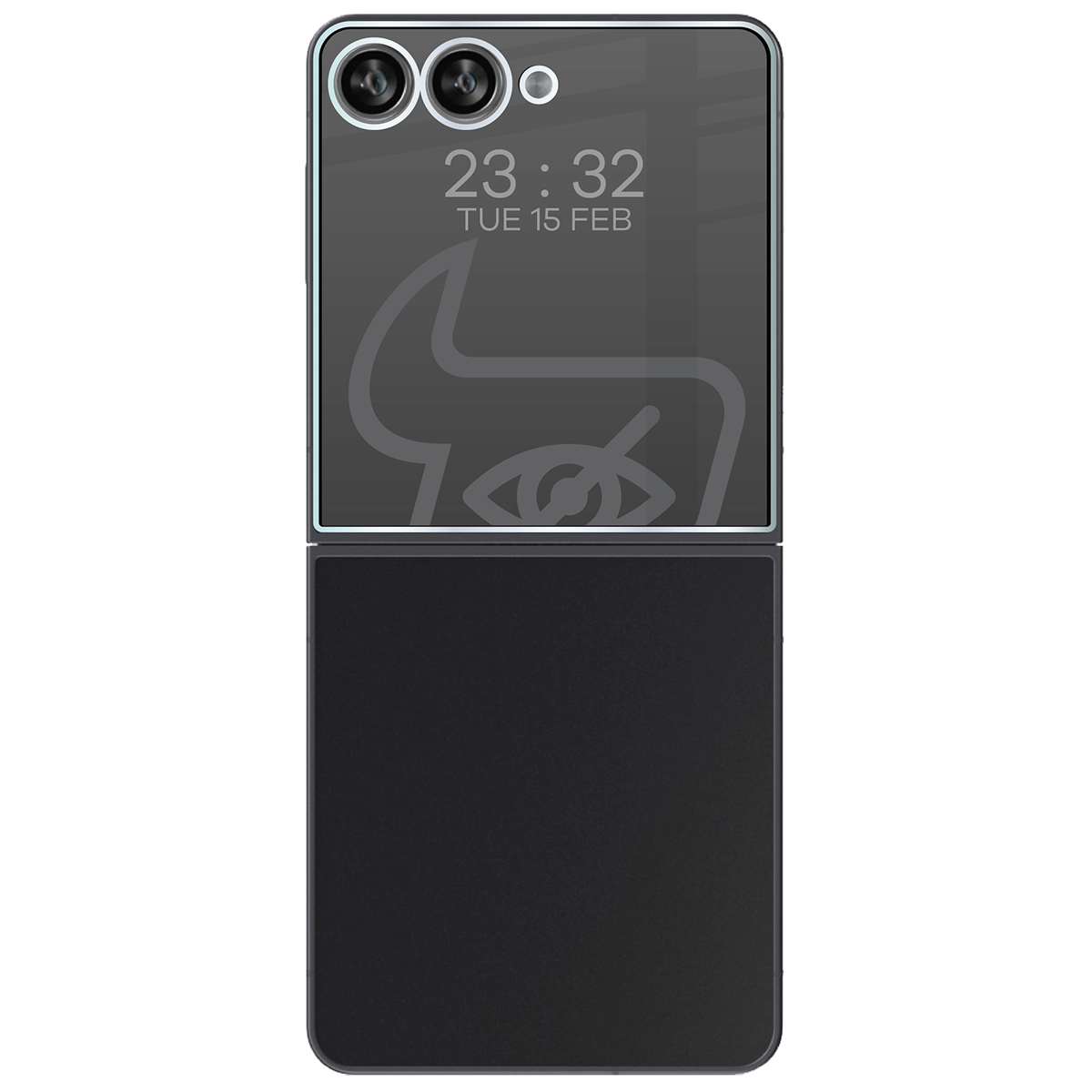 Idealne dopasowanie Bizon Hybrid Shadow do Samsung Galaxy Z Flip8