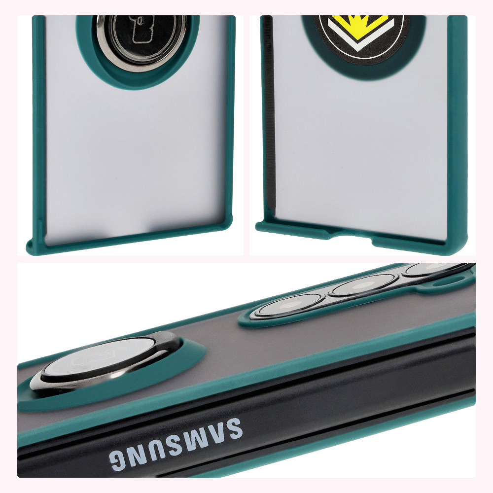 Bizon Case Hybrid Ring properties: non-slip frame and matte design