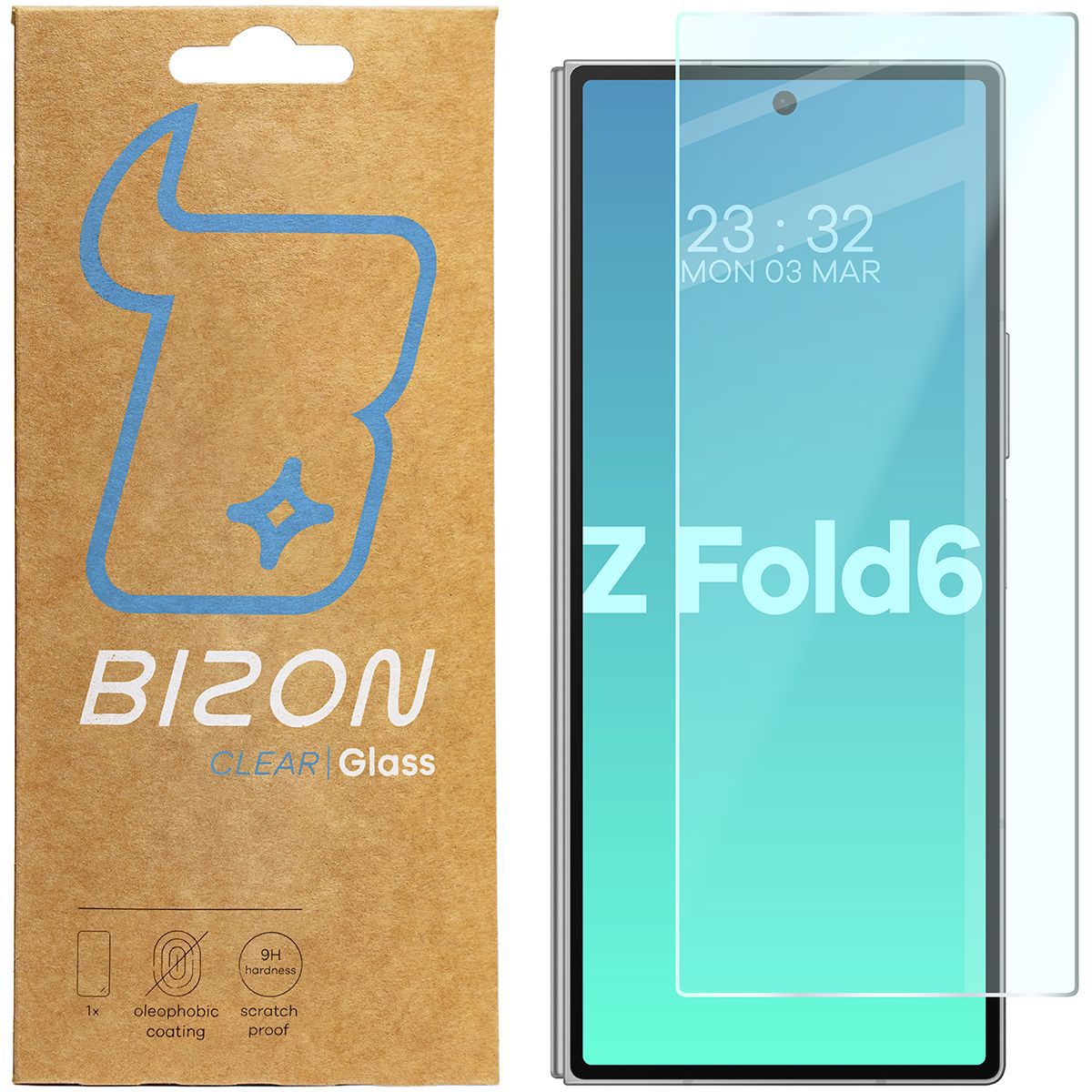 Szkło hartowane Bizon Glass Clear 2 do Samsung Galaxy Z Fold6