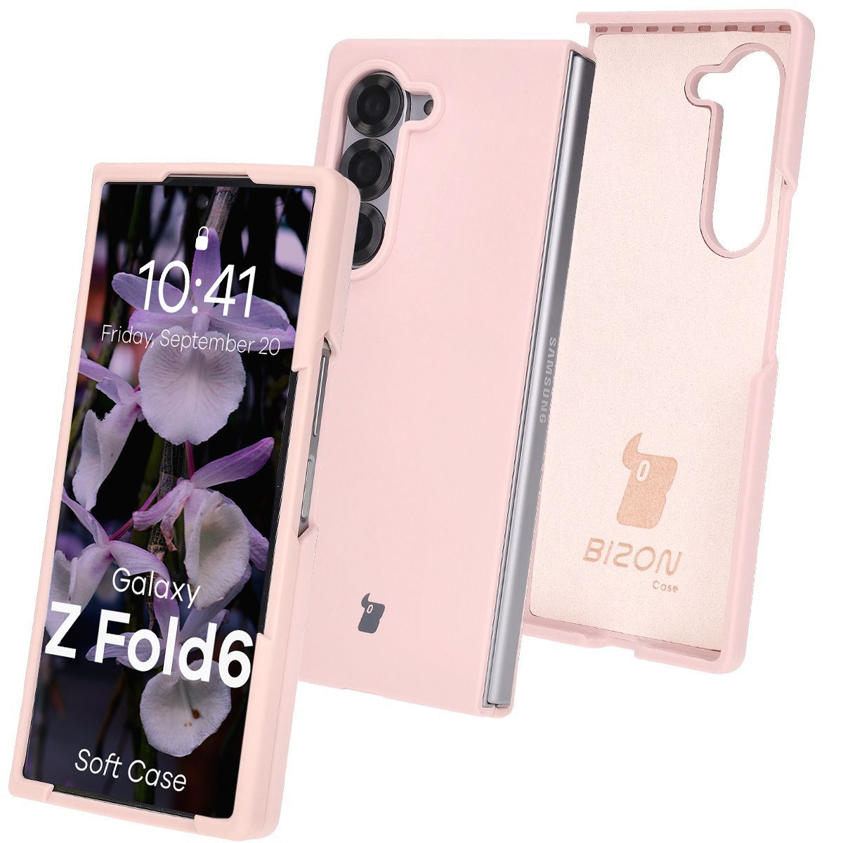 Silikonowe etui Bizon Soft Case do Samsung Galaxy Z Fold6