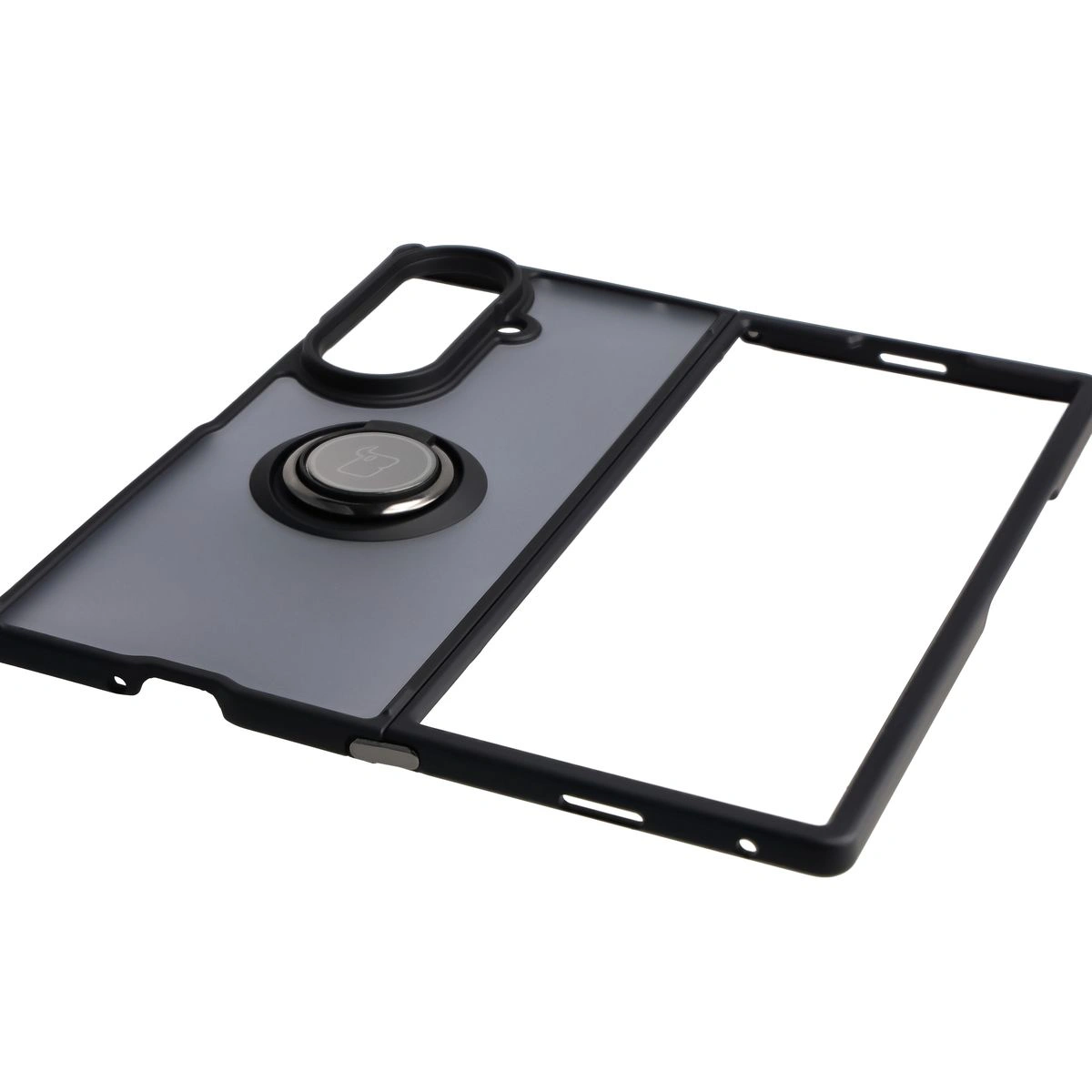 Precise cutouts in the Bizon Case Hybrid Ring for Galaxy Z Fold7