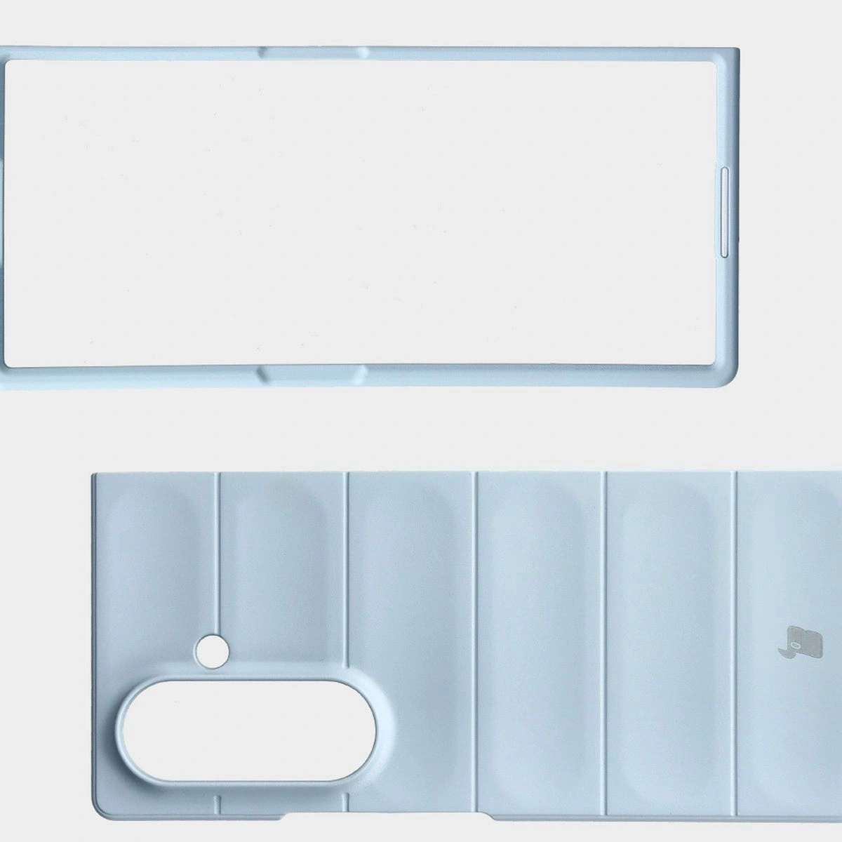 Wyściółka z mikrofibry, wyżłobienia na pleckach i wzmocnione narożniki w etui Bizon Case Tur do Galaxy Z Fold7