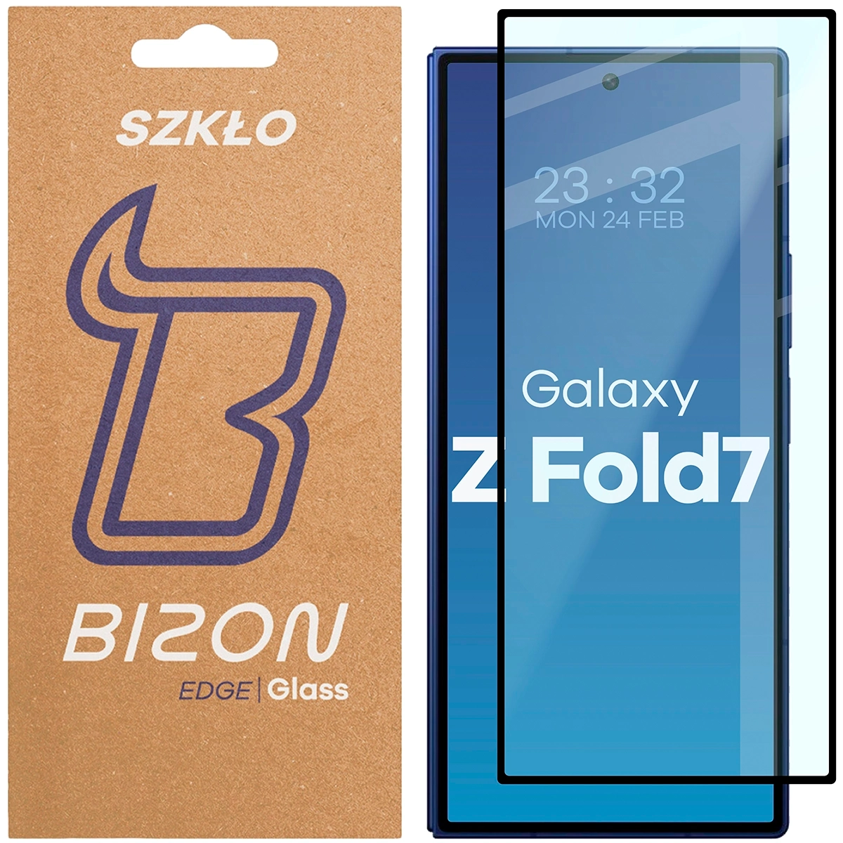 Szkło hartowane na cały ekran Bizon Glass Edge 2 dla Samsung Galaxy Z Fold7