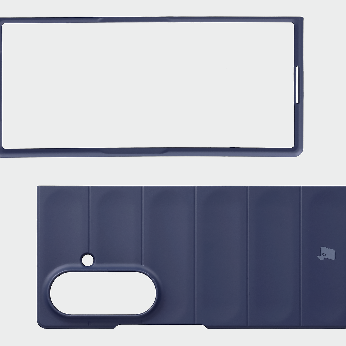 Microfiber lining, engravings on the back, and reinforced corners in the Bison Case Tur for Galaxy Z Fold8 Ultra