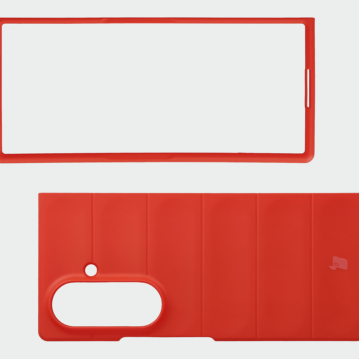 Microfiber lining, engravings on the back, and reinforced corners in the Bizon Case Tur for Galaxy Z Fold8 Ultra