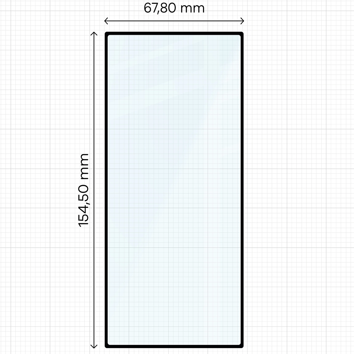 Miarka z wymiarami szkła hartowanego Bizon Glass Edge do Samsung Galaxy Z Fold8 Ultra ></p> <hr /> <h2>Ochrona ekranu na wyższym poziomie</h2> <p><strong>Szkło hartowane marki Bizon z serii Glass Edge 2</strong> oferuje znakomitą <strong>czułość dotyku</strong> dzięki swojej wytrzymałej konstrukcji i twardości na poziomie <strong>9H</strong>! Dodatkowo wyposażone jest w <strong>powłokę oleofobową</strong>, która skutecznie <strong>redukuje smugi i odciski palców</strong>, co zapewnia <strong>długotrwałą przejrzystość</strong>.</p> <p><img src=