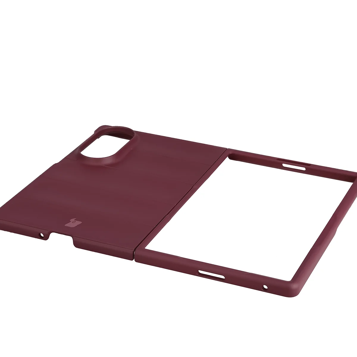 Precyzyjne wycięcia i kompatybilność z ładowaniem indukcyjnym w etui Bizon Case Tur do Galaxy Z Fold8