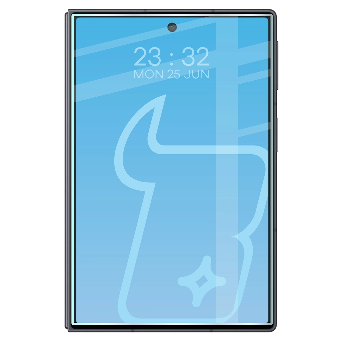 Telefon z nałożonym szkłem Bizon Glass Clear Duo do Samsung Galaxy Z Fold8