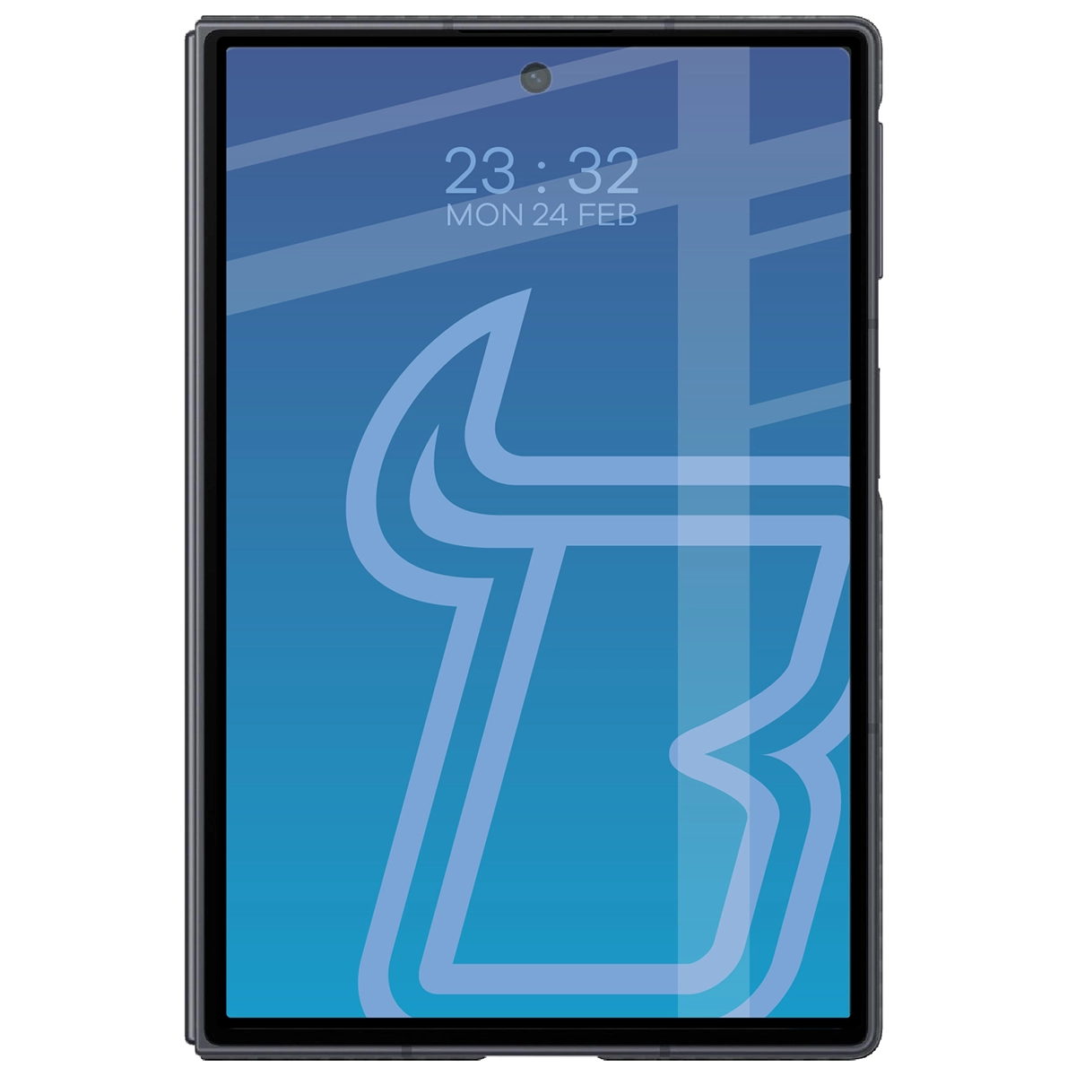Bizon Glass Edge Duo for Samsung Galaxy Z Fold8 on a phone