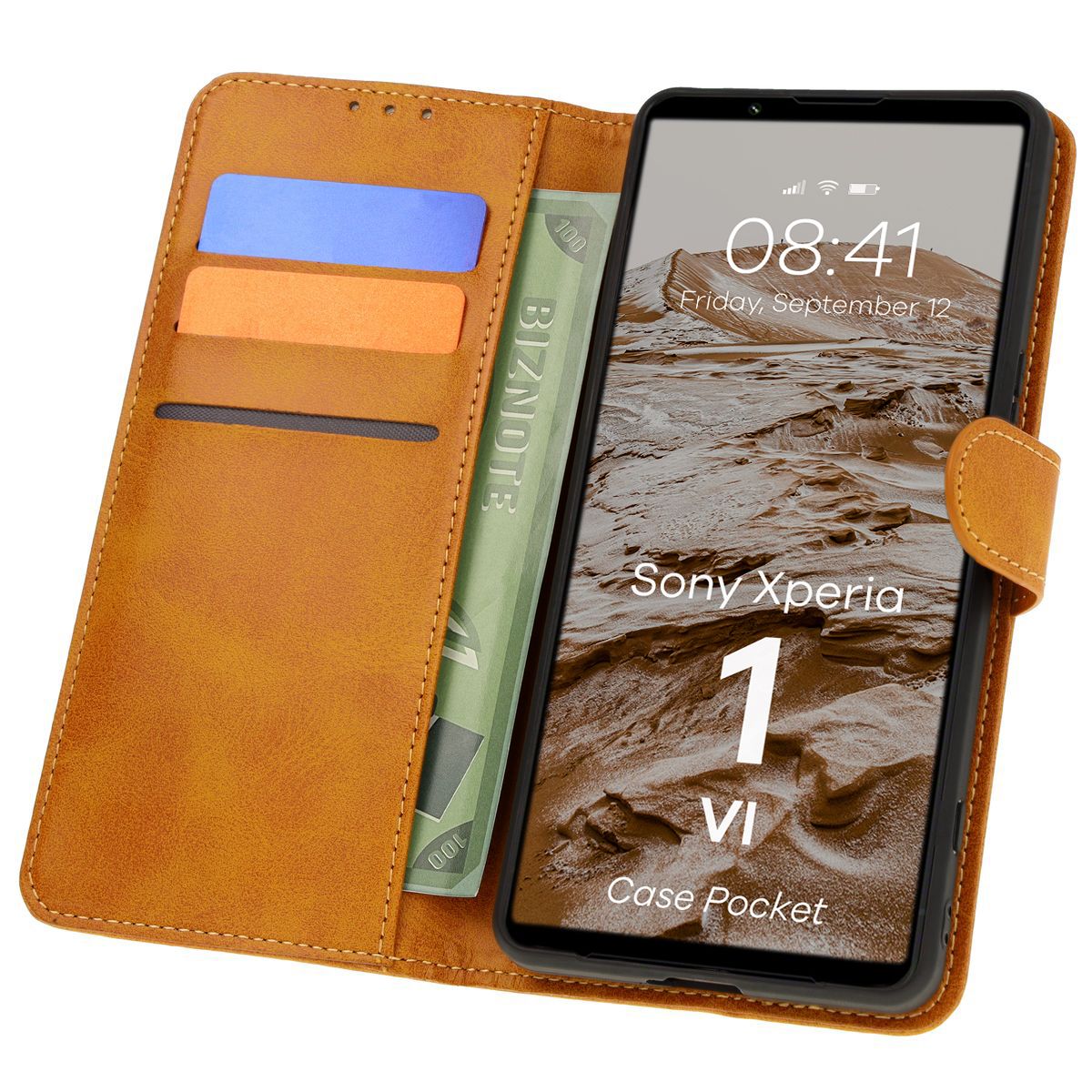Etui z klapką Bizon Case Pocket do Sony Xperia 1 VI