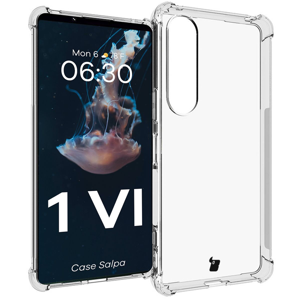 Transparent Bizon Case Salpa for Sony Xperia 1 VI