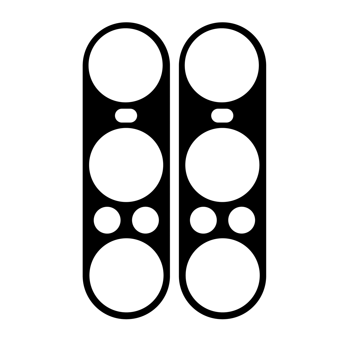 Bizon Glass Lens for Sony Xperia 1 VII placed over the camera island