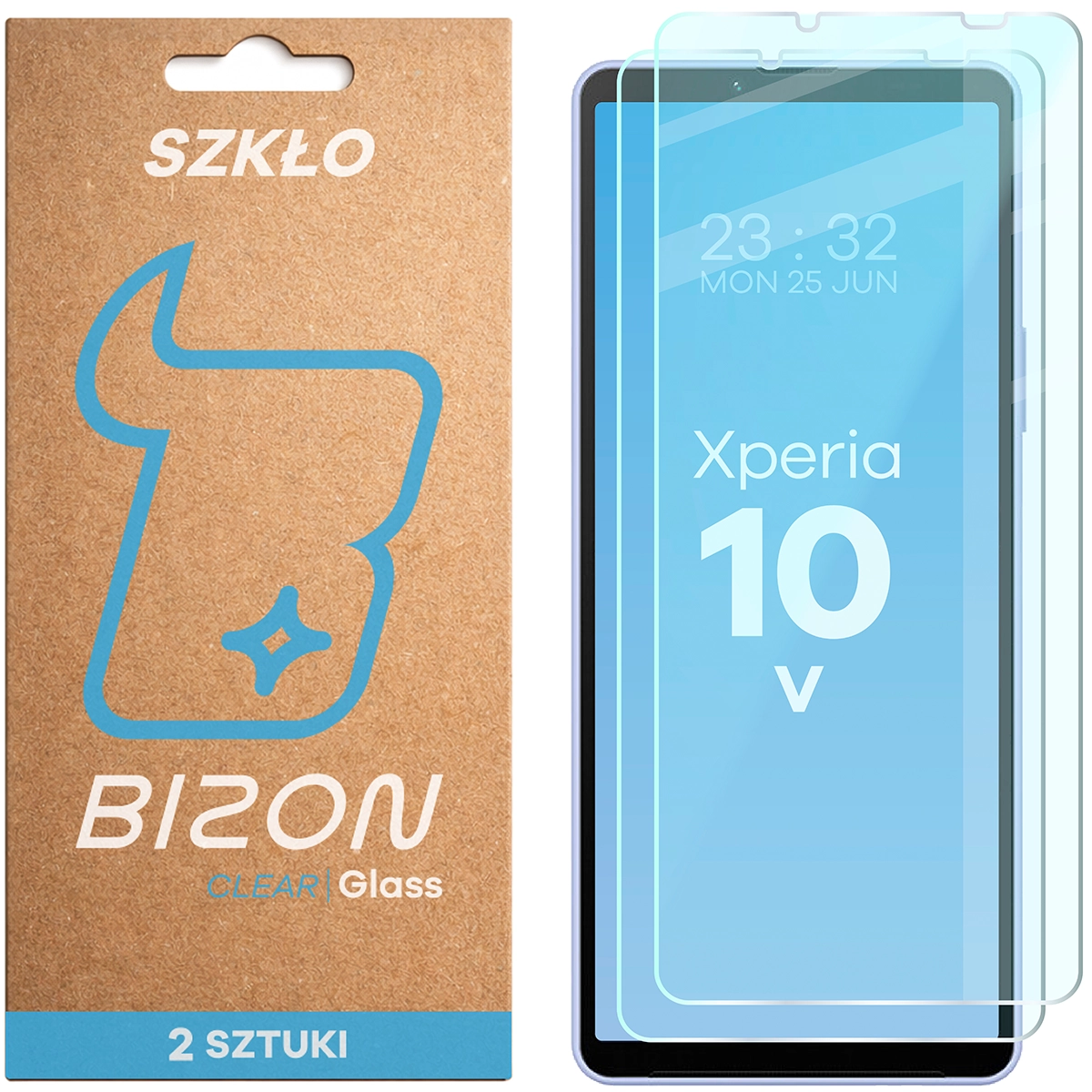 Szkło hartowane Bizon Glass Clear Duo do Sony Xperia 10 V