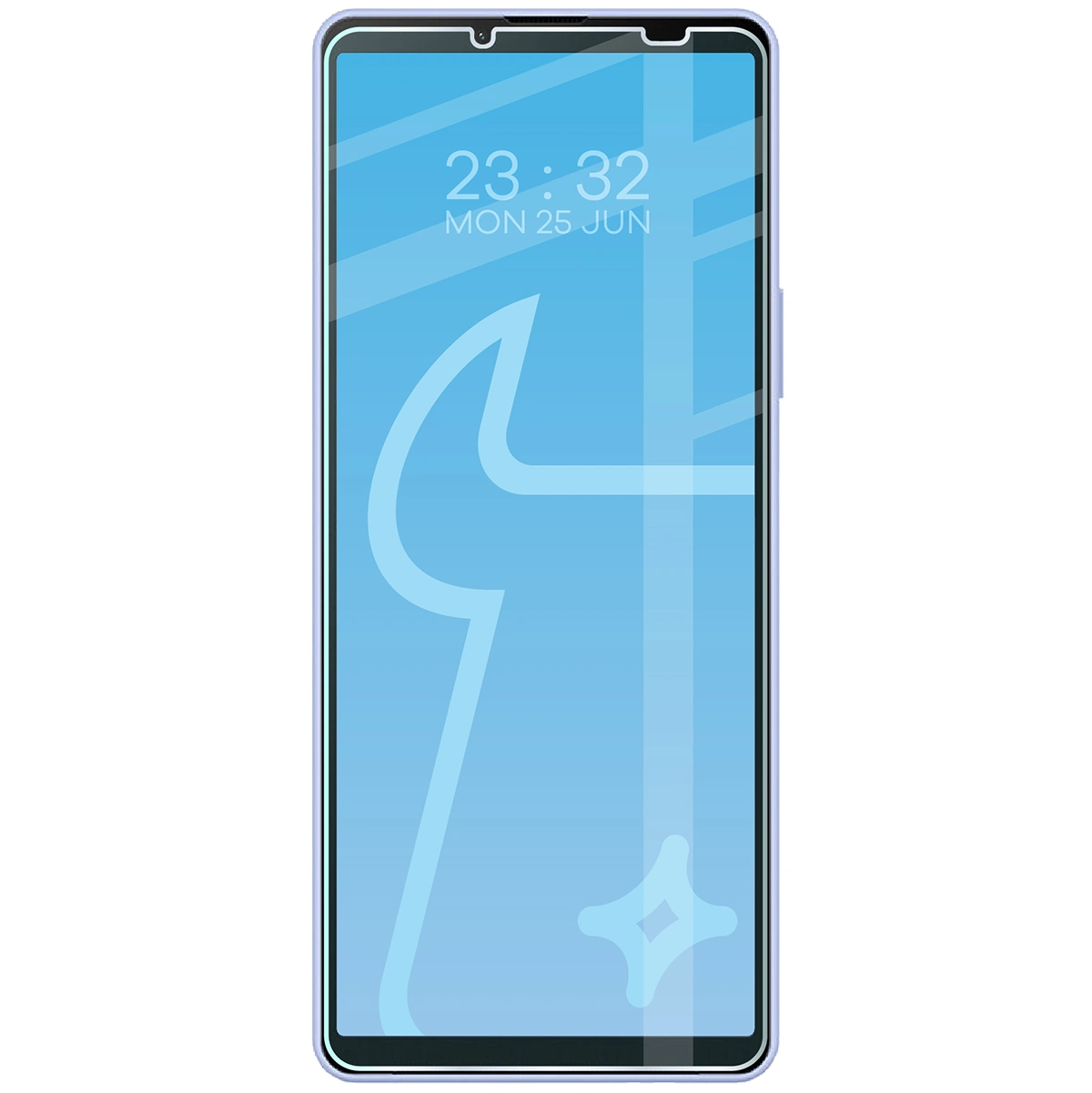 Telefon z nałożonym szkłem Bizon Glass Clear Duo do Sony Xperia 10 V