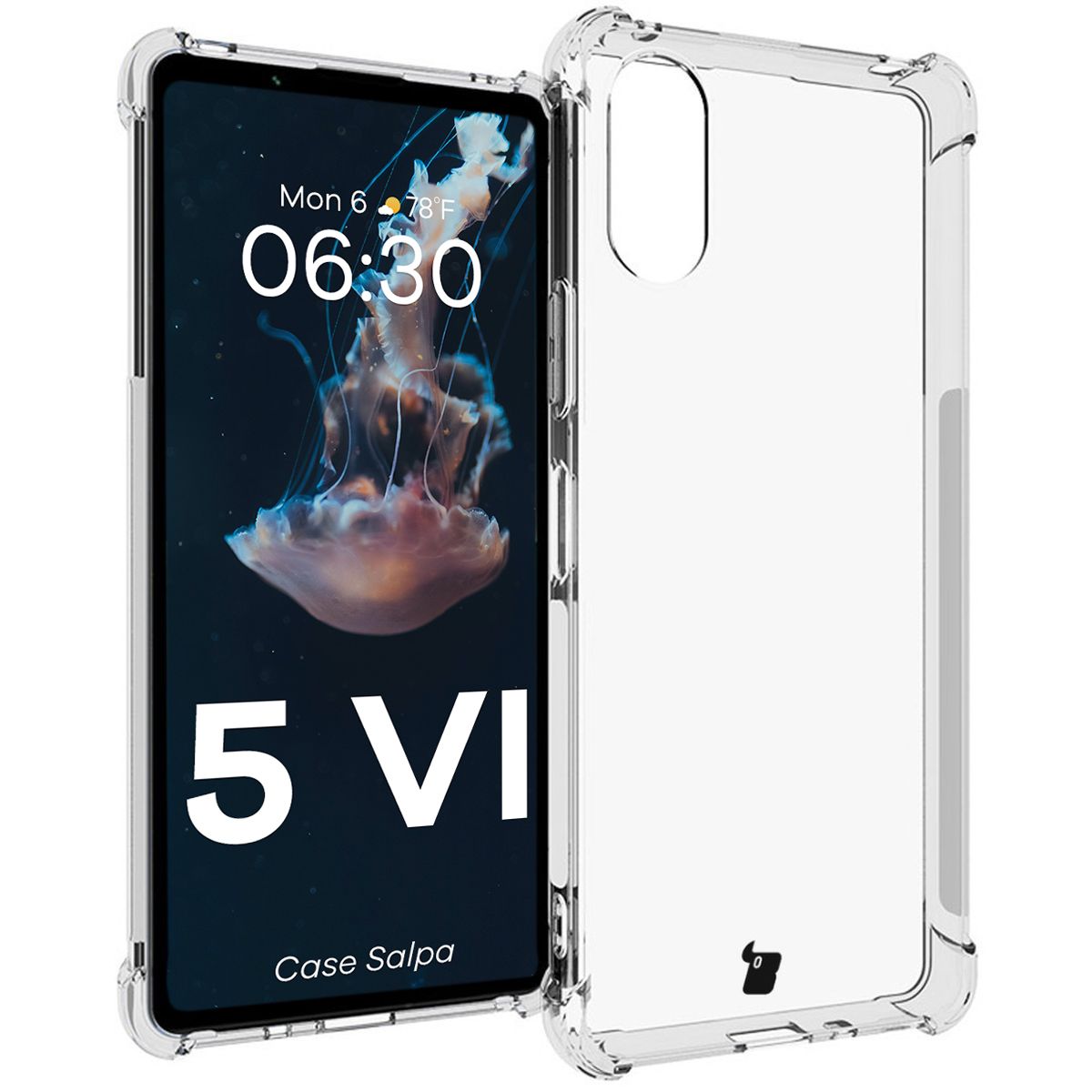 Transparent Bizon Case Salpa for Sony Xperia 5 VI