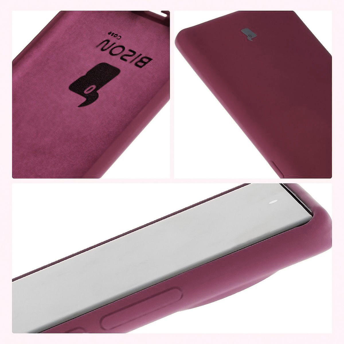 Bizon Soft Case design: integrated covers, raised edges, and microfiber padding