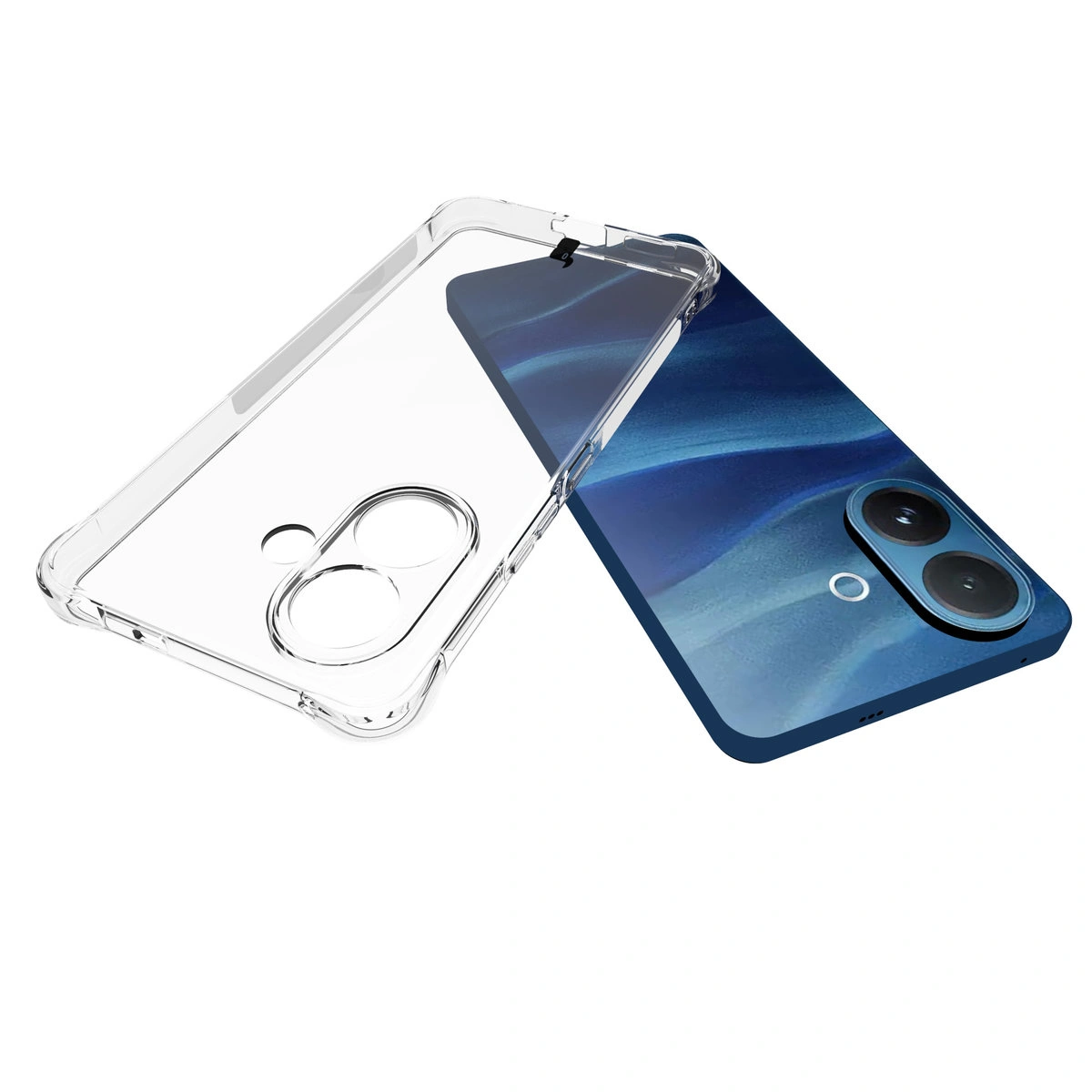 Dedicated cutouts and raised edges for the camera in the Bison Case Salpa for Vivo V60 Lite 5G