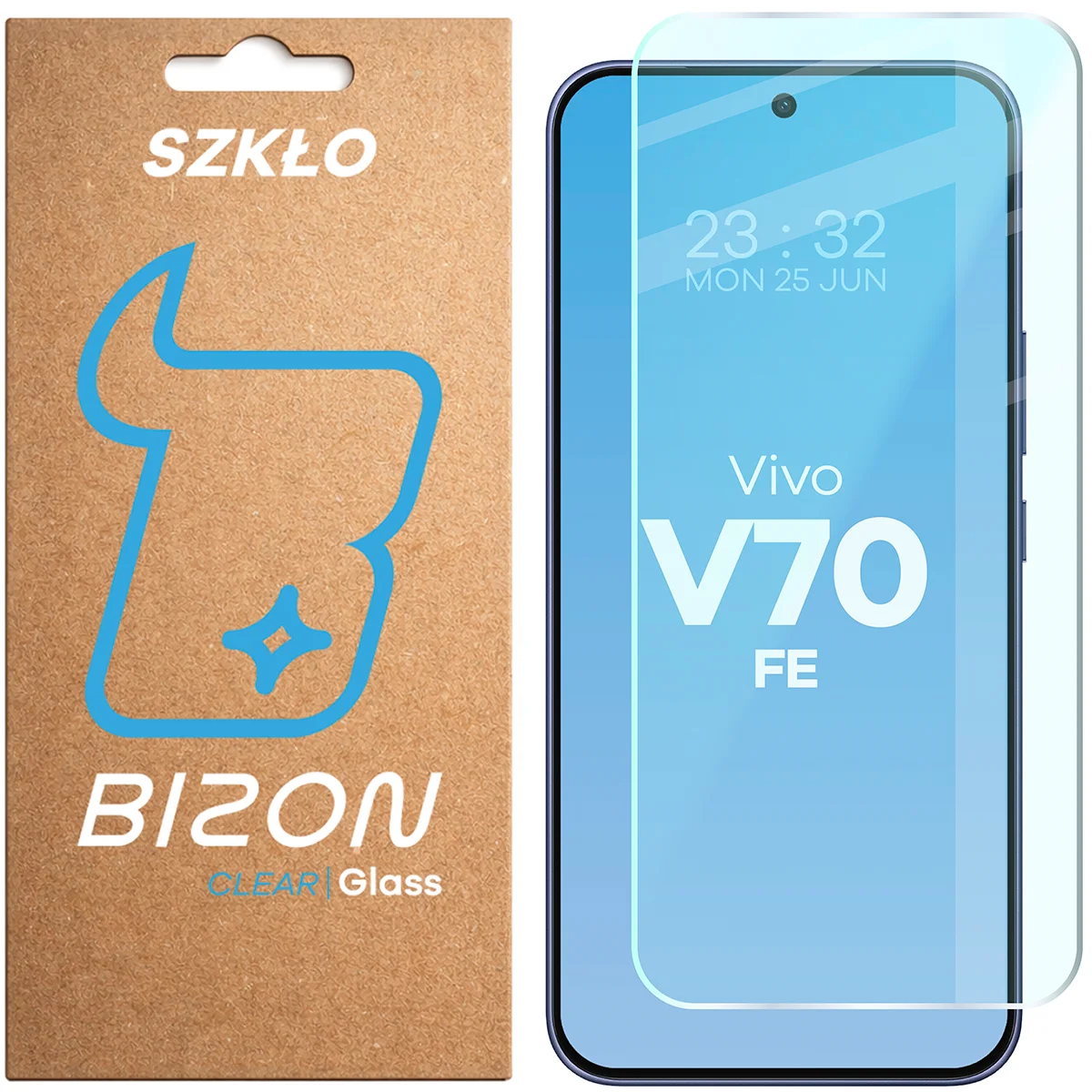 Szkło hartowane Bizon Glass Clear do Vivo V70 FE 5G
