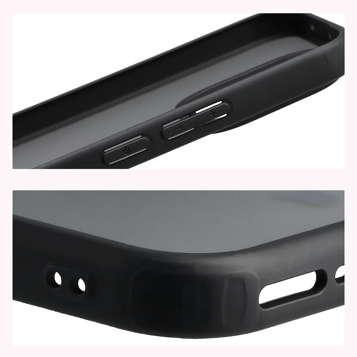 Wzmocnione narożniki i podwyższone ranty ekranu w etui Bizon Case Angelo do Vivo V70 5G