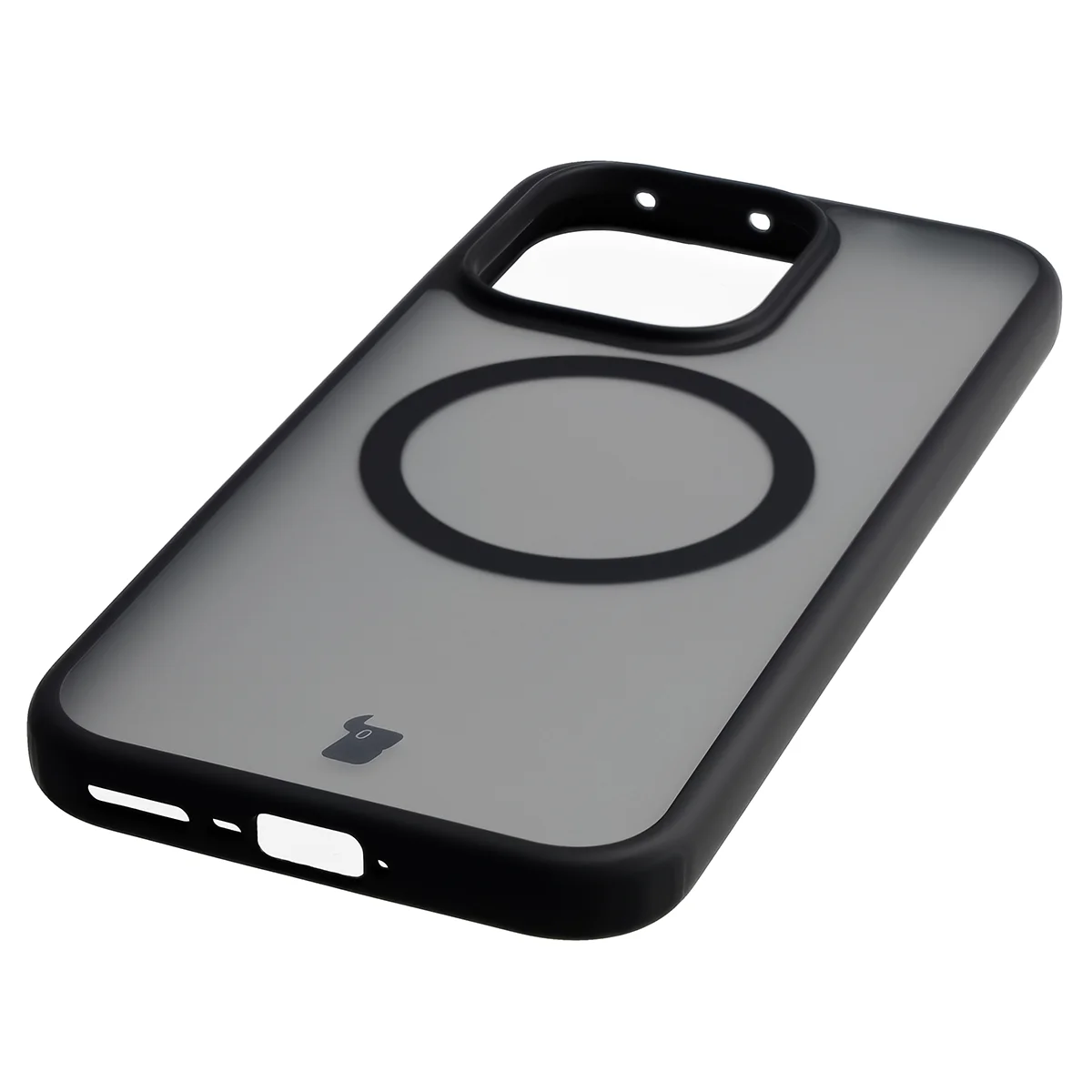 Zintegrowane przyciski, wycięcia i hybrydowy materiał w etui Bizon Case MatteO do Vivo V70 5G