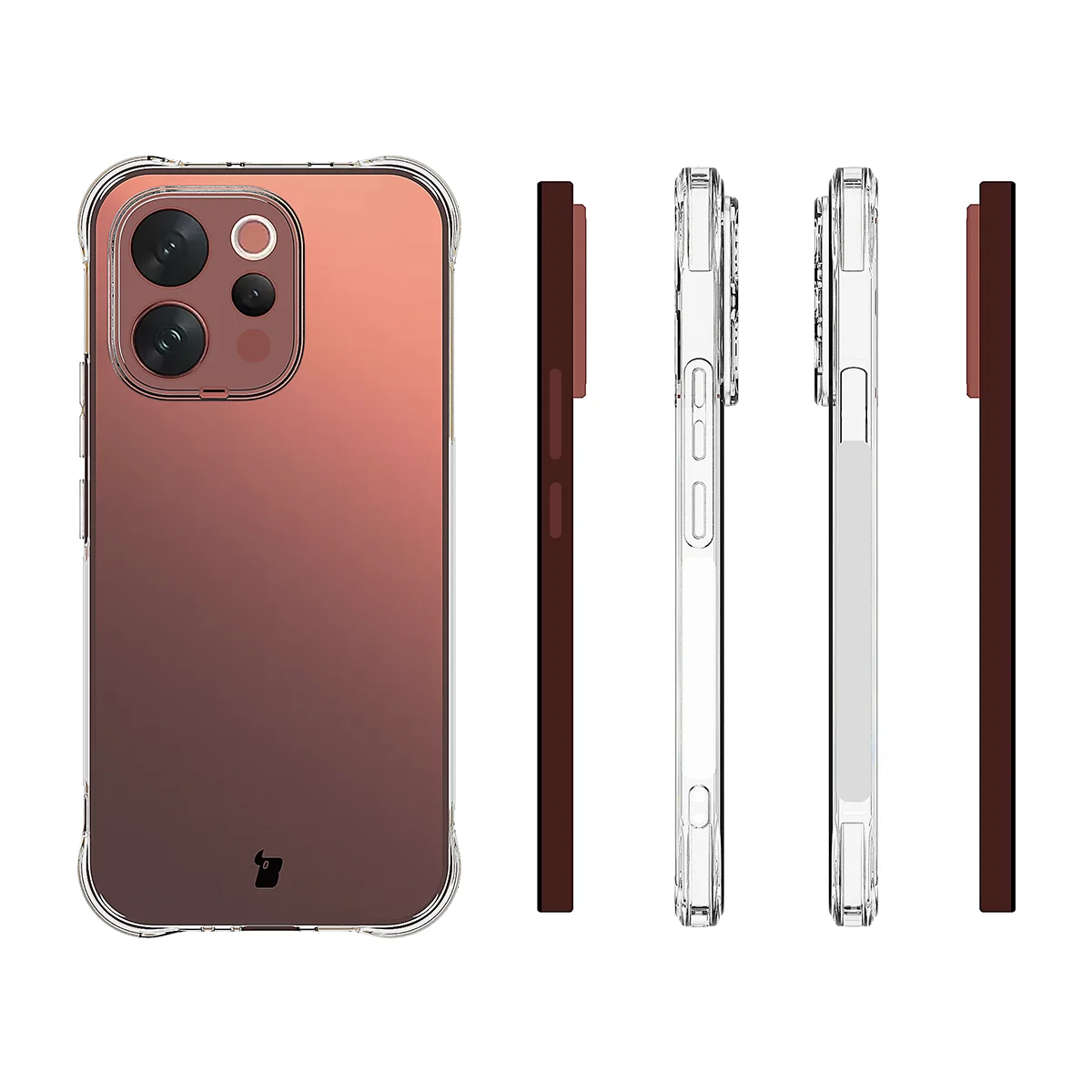 Bizon Case Salpa for Vivo V70 5G from different angles