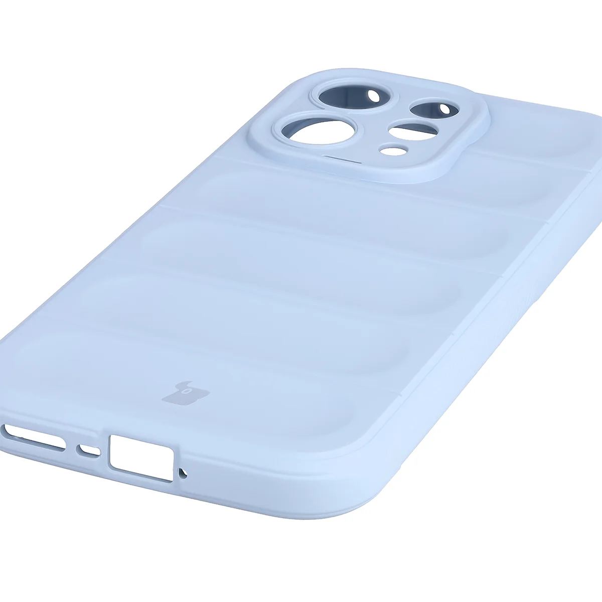 Precyzyjne wycięcia i kompatybilność z ładowaniem indukcyjnym w etui Bizon Case Tur do Vivo V70 5G