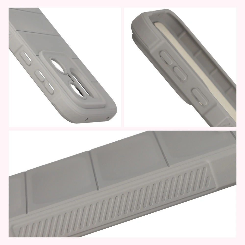 Textured sides and raised edges of the screen and camera in the Bison Case Tur for Vivo X200 FE