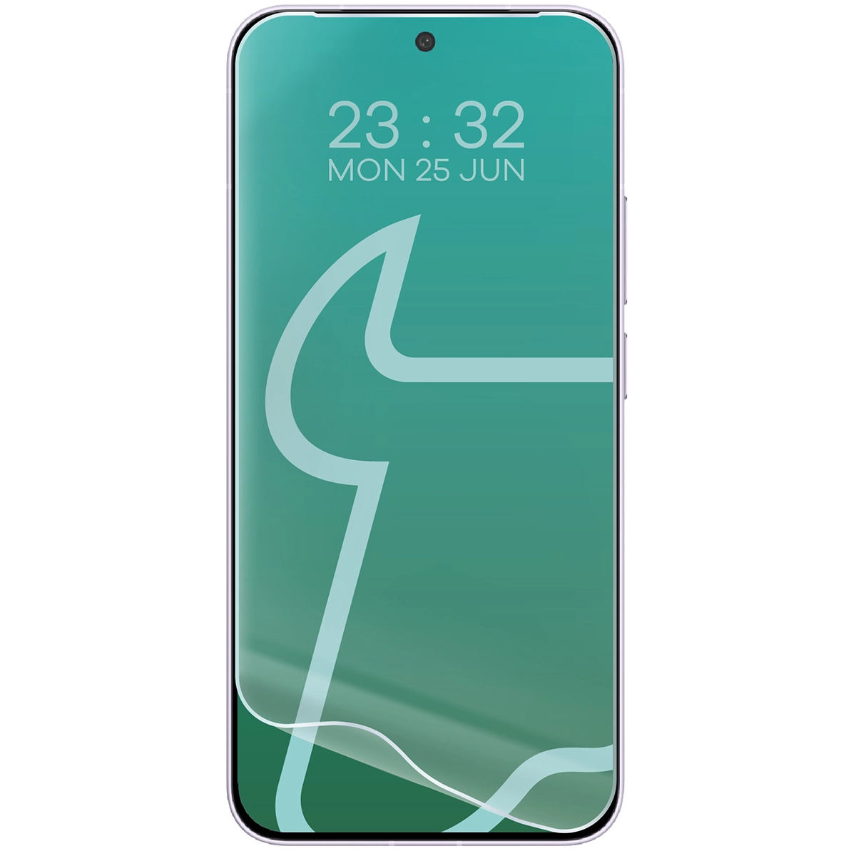Hydrogel film for Vivo X300 FE next to the phone